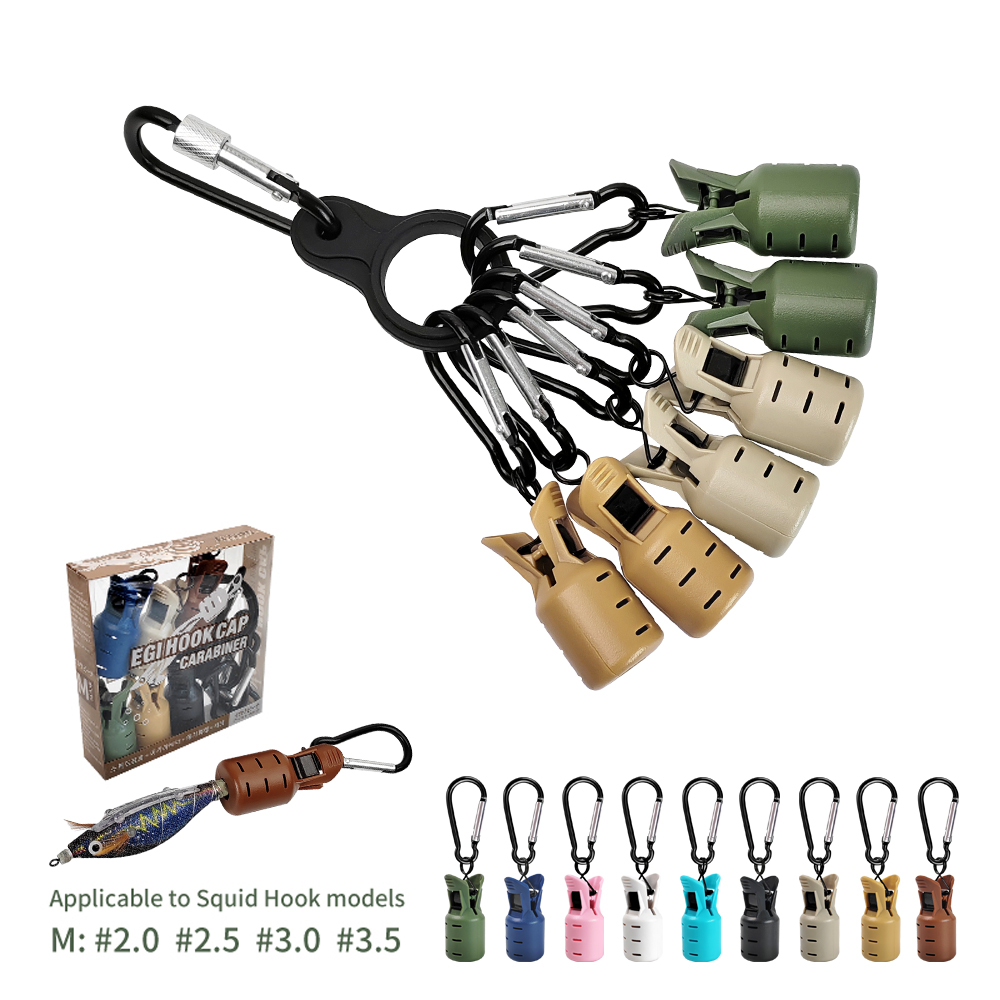스퀴드 지그 훅 커버 내구성 있는 PP 소재 우드 슈림 - Fishing Hook Size 리뷰 및 가격
