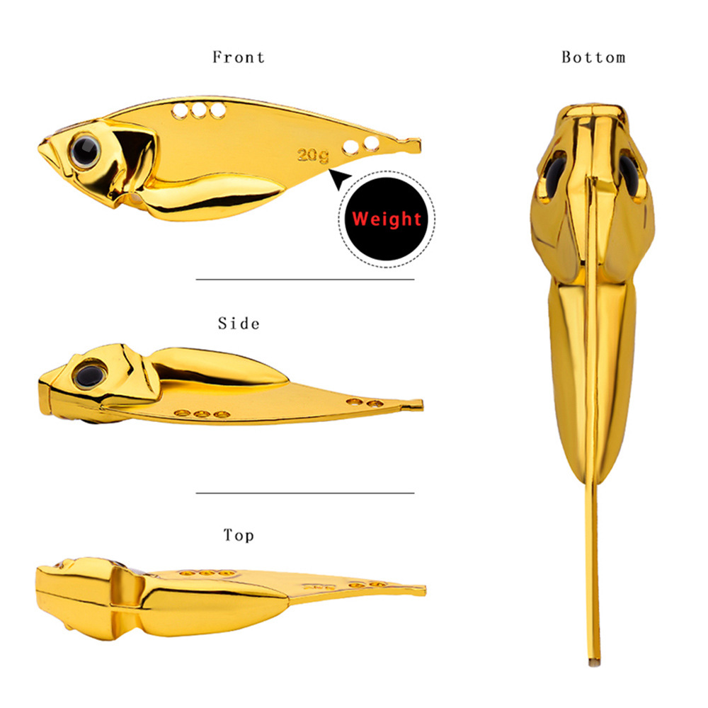 개인 맞춤 각인 블레이드 낚시 루어, 트레블 훅이 있는 - Fishing Hook Treble 리뷰 및 가격